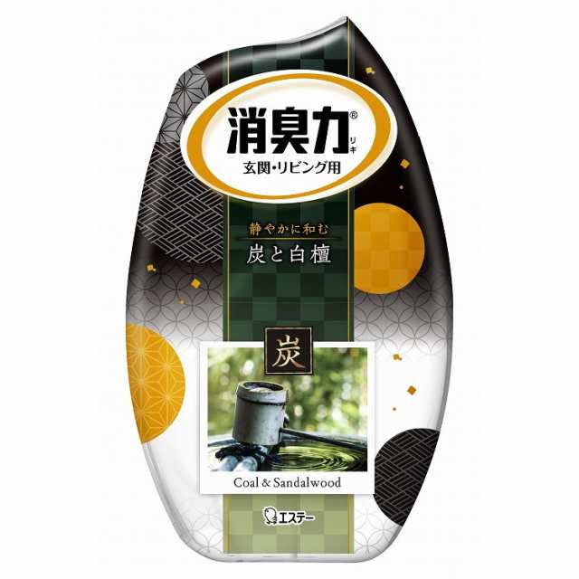 単品7個セット】お部屋の消臭力 炭と白檀の香り400ML エステー(代引