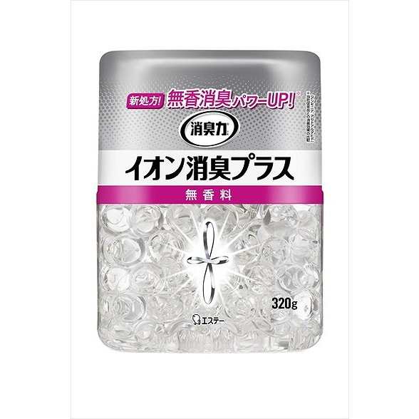 単品6個セット】消臭力クリアビーズイオン消臭P本体無香料 320G