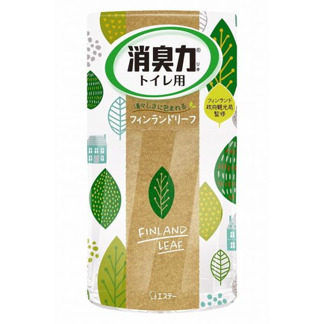 【単品9個セット】トイレの消臭力 フィンランドリーフ 400ml エステー(代引不可)の通販は