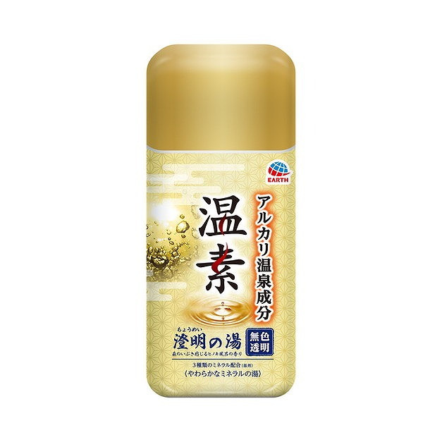 【単品16個セット】温素 澄明の湯 600g アース製薬(代引不可)【送料無料】
