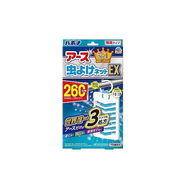 野党 アース 虫よけネットEX 260日用 アース製薬(代引不可) Amazon.co