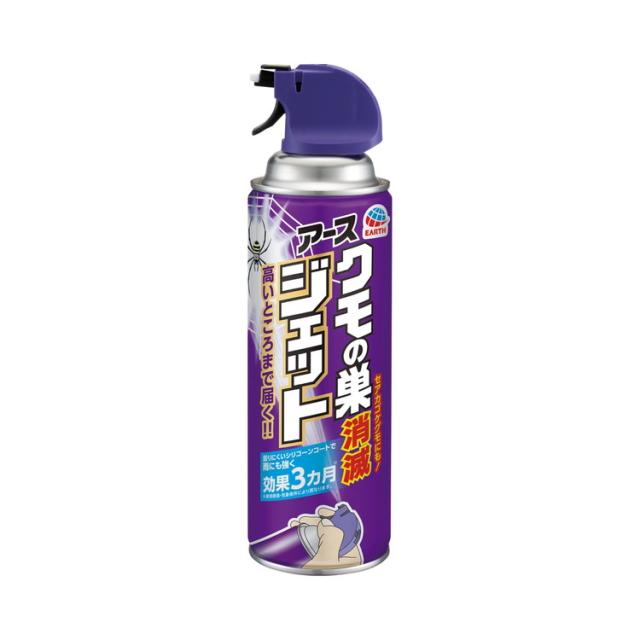 【単品16個セット】クモの巣消滅ジェット 450mL アース製薬(代引不可)【送料無料】の通販は