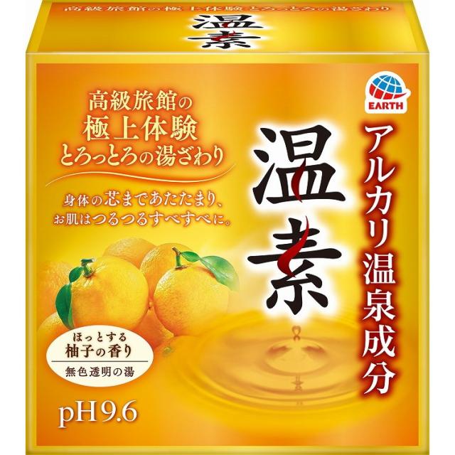 【単品14個セット】温素柚子の香り15包 アース製薬(代引不可)【送料無料】