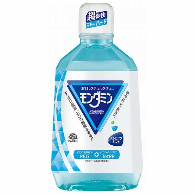 【単品16個セット】モンダミン ストロングミント 1080ML アース製薬(代引不可)【送料無料】