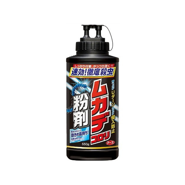 【単品14個セット】ムカデコロリ 粉剤 550g アース製薬(代引不可)【送料無料】の通販は
