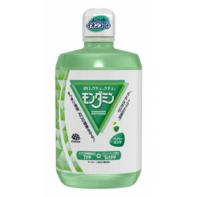 【単品12個セット】モンダミンペパーミント1300ML アース製薬(代引不可)【送料無料】の通販は 9,207円