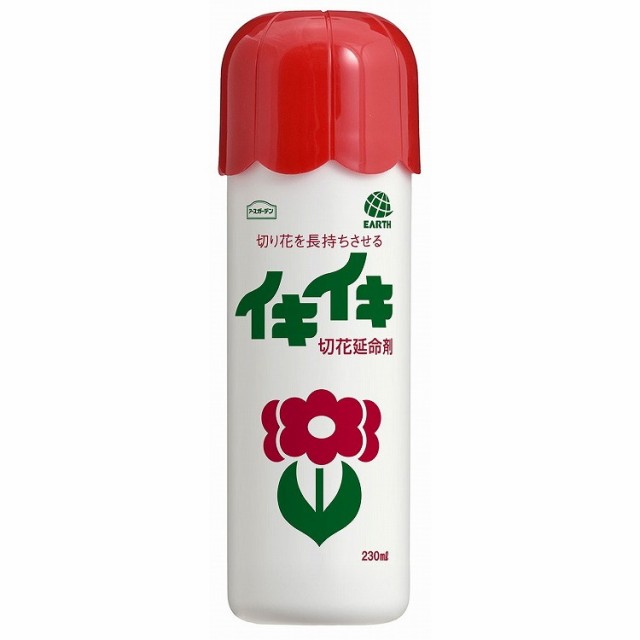 【単品12個セット】イキイキ切花延命剤230ML アース製薬(代引不可)【送料無料】の通販は