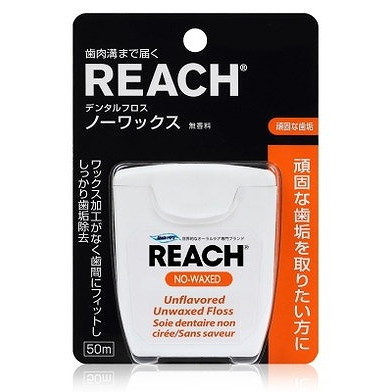 【単品19個セット】デンタルフロスノーワックス50m 銀座ステファニー化粧品(株) -q(代引不可)【送料無料】