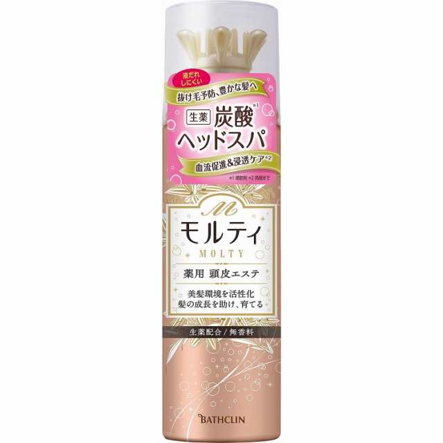 単品9個セット】モウガLモルティ 薬用頭皮エステ130G バスクリン(代引