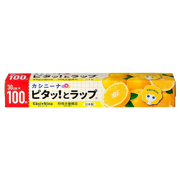 オカモト オカモトラップ 環境思いエコノミー 30cm×100m PE-30 1セット（30本） 単品11個セットカシニーナ ピタッとラップ 30cm×100m オカモト(代引