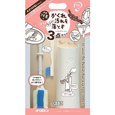 【単品11個セット】トリおん フチ裏清潔クリーナー ケース付 キクロン(代引不可)【送料無料】