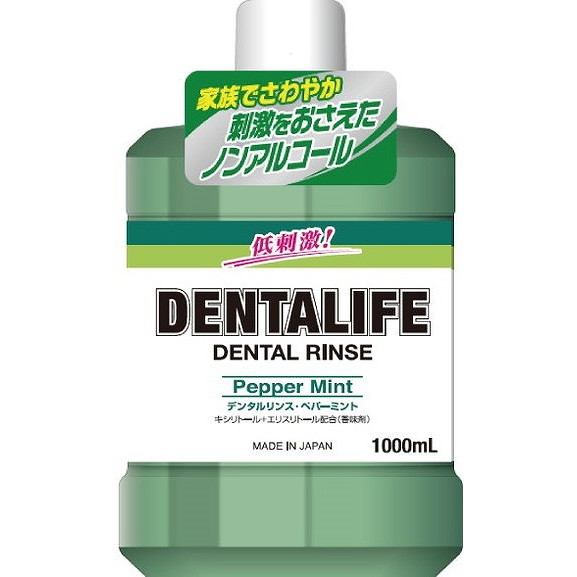【単品14個セット】デンタライフ ペパーミント 1000ML ロケット石鹸(代引不可)【送料無料】