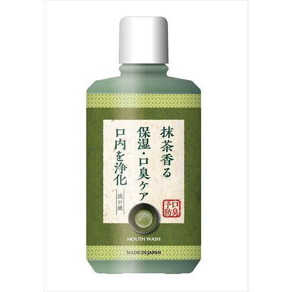 【単品18個セット】抹茶香るマウスウォッシュ 600ML ロケット石鹸(代引不可)【送料無料】