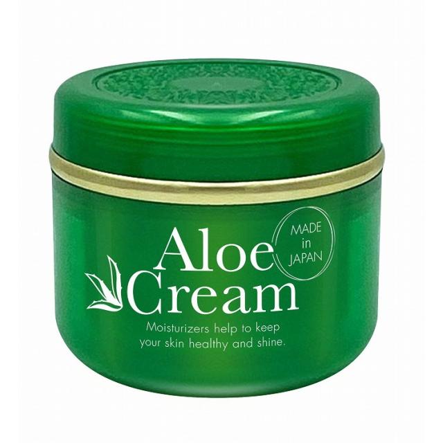 【単品12個セット】アロエ100 モイスチャークリーム 185g アロインス化粧品(代引不可)【送料無料】