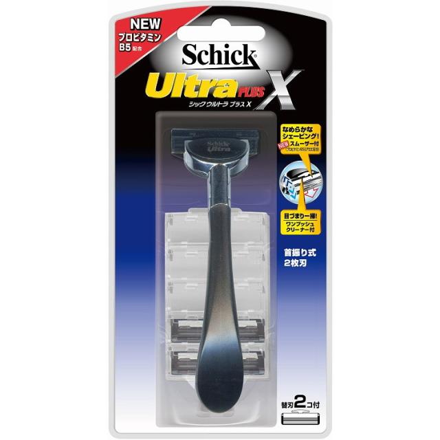 【単品11個セット】ウルトラプラスXホルダー替刃2コ付 シック・ジャパン(代引不可)【送料無料】
