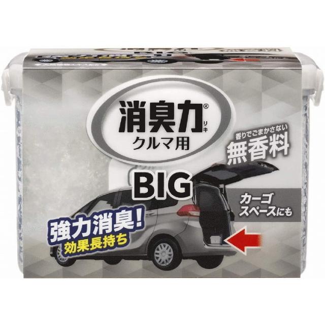 【単品10個セット】クルマの消臭力 BIG 900g 車用消臭芳香剤 無香料 エステー(代引不可)【送料無料】の通販は 7,484円