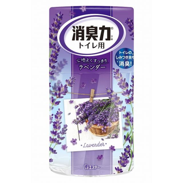 【単品19個セット】トイレの消臭力 ラベンダー 400ML エステー(代引不可)【送料無料】の通販は
