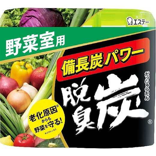 【単品14個セット】脱臭炭野菜室用140G エステー(代引不可)【送料無料】の通販は