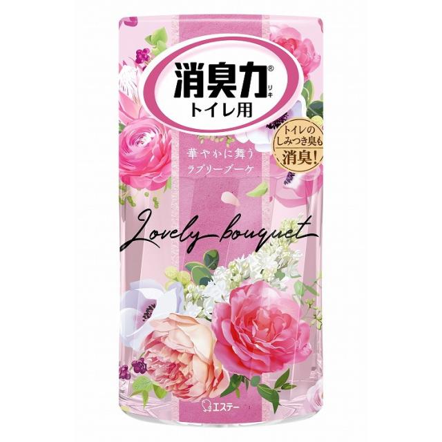 【単品19個セット】トイレの消臭力 ラブリーブーケ400ML エステー(代引不可)【送料無料】の通販は 5,539円
