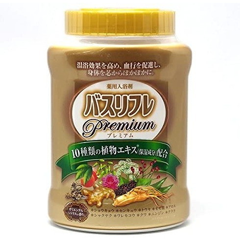 【単品15個セット】バスリフレ薬用入浴剤プレミアム680g リベロ(代引不可)【送料無料】
