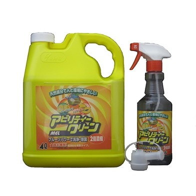 【単品3個セット】アビリティークリーン 2倍濃縮タイプ 空スプレー付 4L 友和(代引不可)【送料無料】