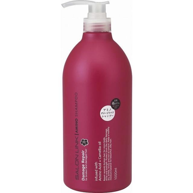 【単品7個セット】サロンリンク アミノ ダメージリペア 椿シャンプー 1000ML 熊野油脂(代引不可)【送料無料】 4,929円