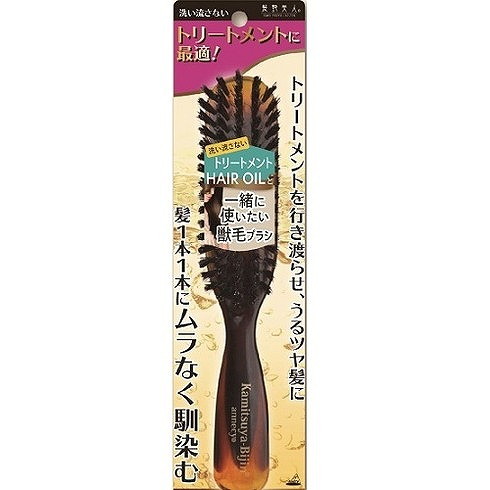 【単品18個セット】オイルが馴染む獣毛ブラシ TOA-202 (株)アヌシ(代引不可)【送料無料】