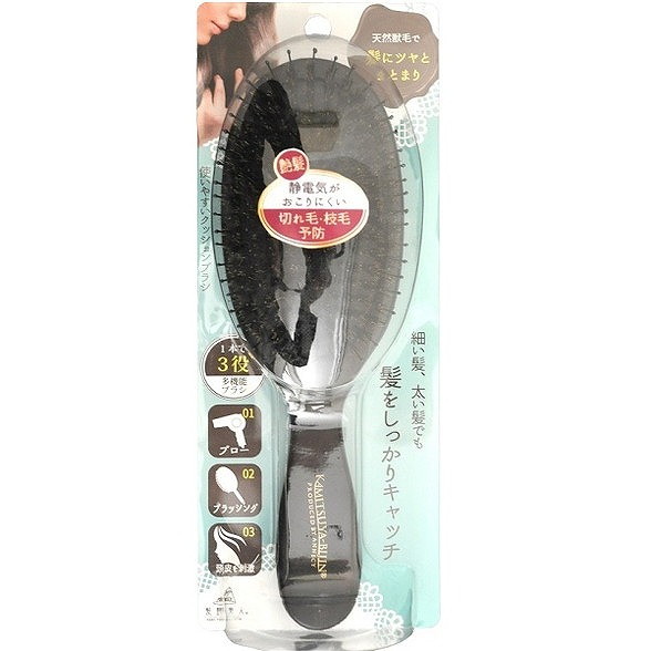 【単品16個セット】使いやすいクッションブラシTK-1301 (株)アヌシ(代引不可)【送料無料】