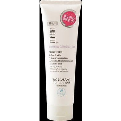 【単品17個セット】麗白 薬用Wクレンジングフォーム 熊野油脂(代引不可)【送料無料】の通販は 5,532円