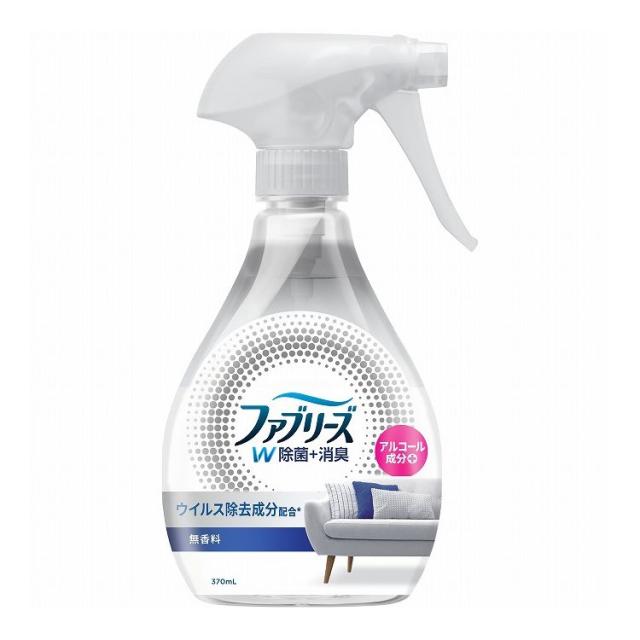 【単品13個セット】ファブリーズW除菌無香料アルコール成分入り P&Gジャパン 370mL(代引不可)【送料無料】
