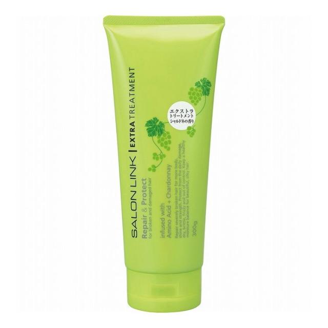 【単品20個セット】サロンリンク エクストラ トリートメント シャルドネの香り 熊野油脂 300G(代引不可)【送料無料】