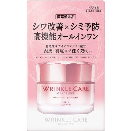 【単品18個セット】グレイス ワン リンクルケア ホワイト モイストジェルクリーム コーセーコスメポート(代引不可)【送料無料】の通販は