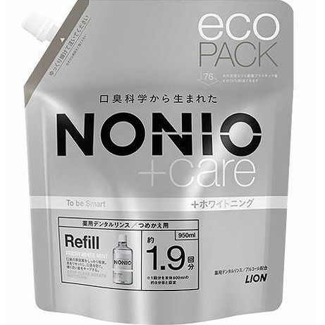 単品19個セット】NONIOプラスホワイトニング デンタルリンス つめかえ