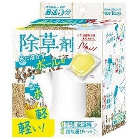 【単品10個セット】水に溶かすボール型除草剤 本体 8粒入 ウエ・ルコ(代引不可)【送料無料】