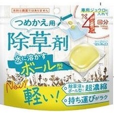 【単品16個セット】水に溶かすボール型除草剤 つめかえ用 8粒入 ウエ・ルコ(代引不可)【送料無料】