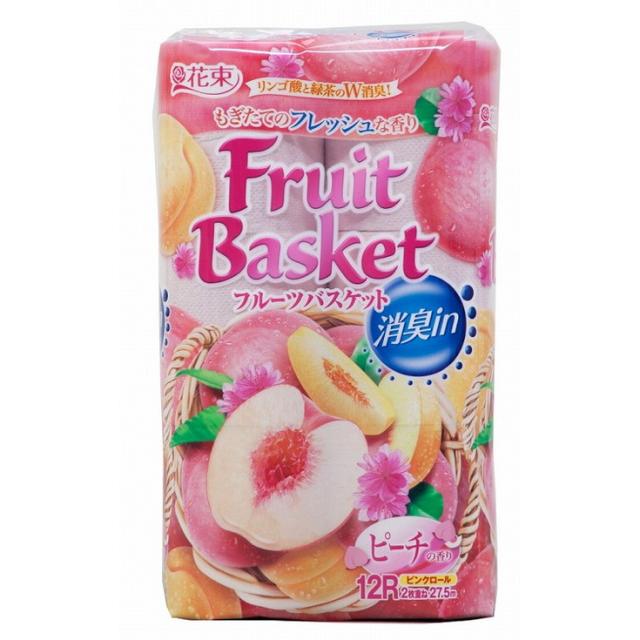 単品18個セット】フルーツバスケット消臭INピーチ12RW 丸富製紙(代引