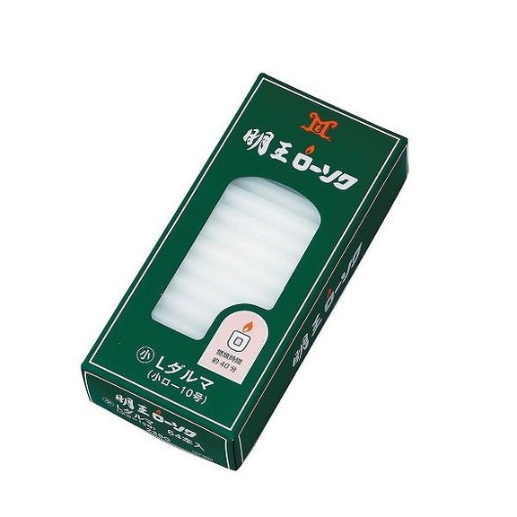 【単品15個セット】明王ローソク Lダルマ225g マルエス(代引不可)【送料無料】