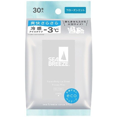 【単品11個セット】シーブリーズ フェイス&ボディアイスシート N フローズンミント ファイントゥデイ(代引不可)【送料無料】の通販はデオドラント・制汗剤