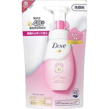 【単品11個セット】ダヴ クリアリニュー クリーミー泡洗顔料 つめかえ用 125ml ユニリーバ・ジャパン(代引不可)【送料無料】の通販は