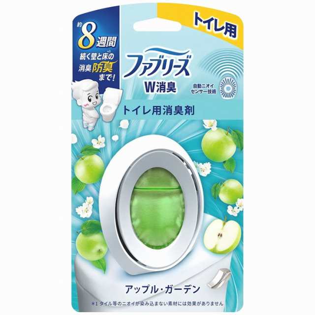 単品18個セット】ファブリーズW消臭 トイレ用消臭剤 アップル