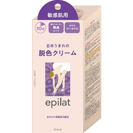 【単品10個セット】エピラット 脱色クリーム 敏感肌用 クラシエホームプロダクツ販売(代引不可)【送料無料】の通販は