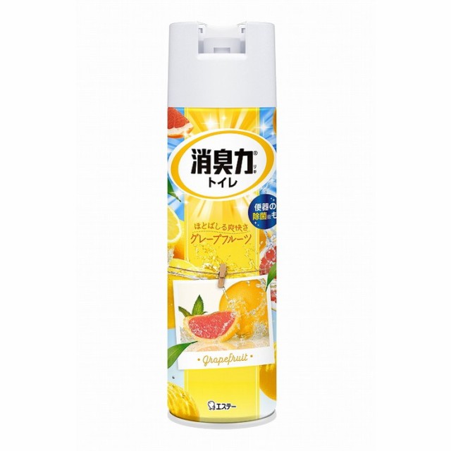 トイレの消臭力スプレー グレープフルーツ 365ML エステー(代引不可)