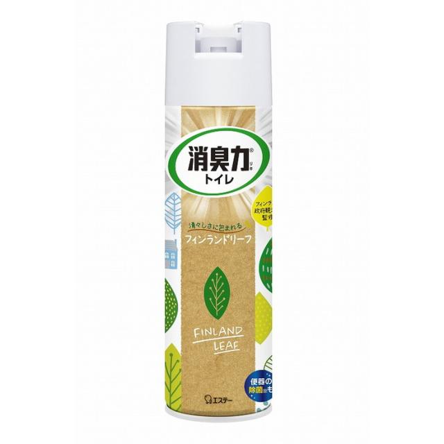 【単品18個セット】トイレの消臭力スプレー フィンランドリーフ 365ML エステー(代引不可)【送料無料】