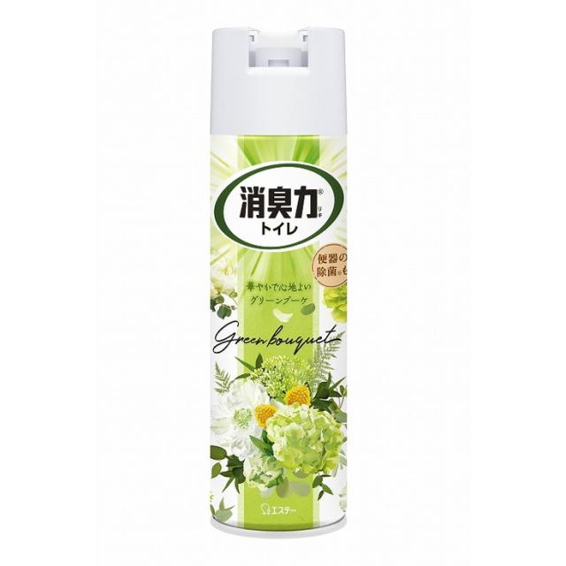 【単品20個セット】トイレの消臭力スプレー グリーンブーケ 365ML エステー(代引不可)【送料無料】