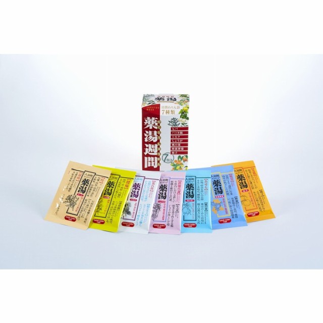 【単品10個セット】オリヂナル薬湯週間アソート 7包 オリヂナル(代引不可)【送料無料】の通販は