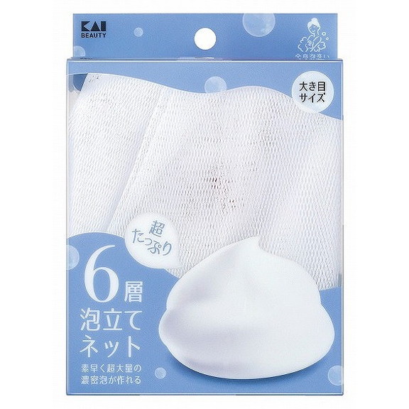 【単品11個セット】KQ3170 超たっぷり泡立て6層ネット 貝印(代引不可)【送料無料】