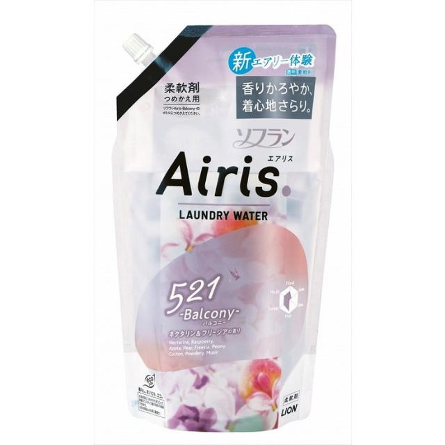 【単品7個セット】ソフラン エアリス バルコニー つめかえ用 850ml ライオン(代引不可)【送料無料】の通販は