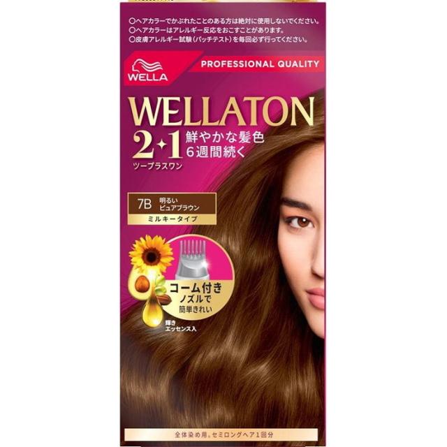 【単品17個セット】ウエラトーン2+1ミルキータイプ7B HFCプレステージジャパン合同(代引不可)【送料無料】の通販は 22,637円