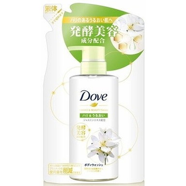 【単品13個セット】ダヴ ボディウォッシュ 発酵&ビューティーシリーズ ハリ&うるおい つめかえ用 340g ユニリーバ・ジャパン(代引不可)【送料無料】の通販は 5,334円