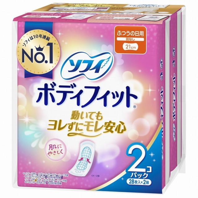 【単品18個セット】ソフィBF羽なし28枚×2 ユニ・チャーム(代引不可)【送料無料】